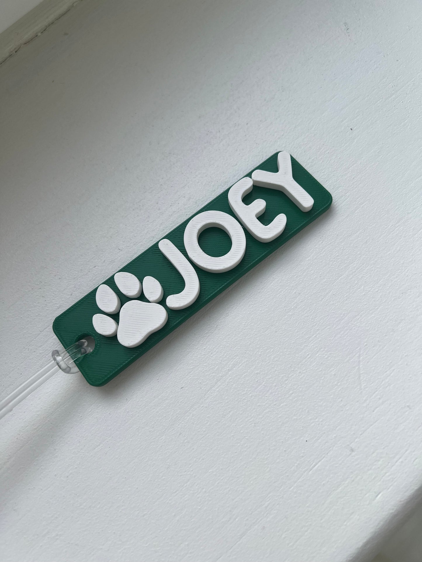 Personalised Book Bag Tag