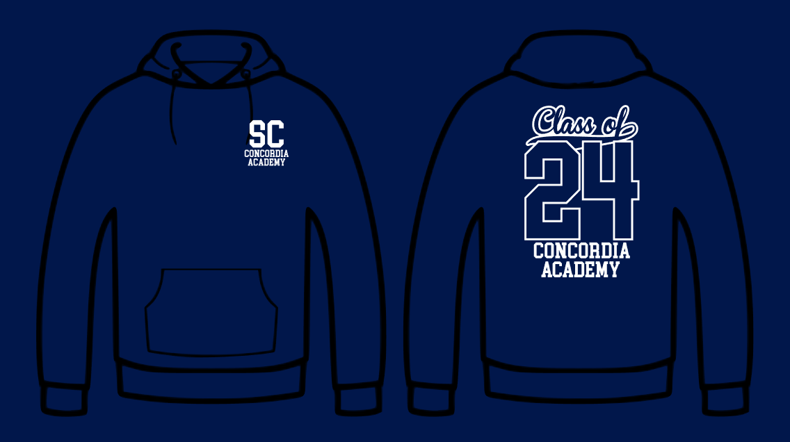 Concordia Academy 2024 Leaver Hoodies