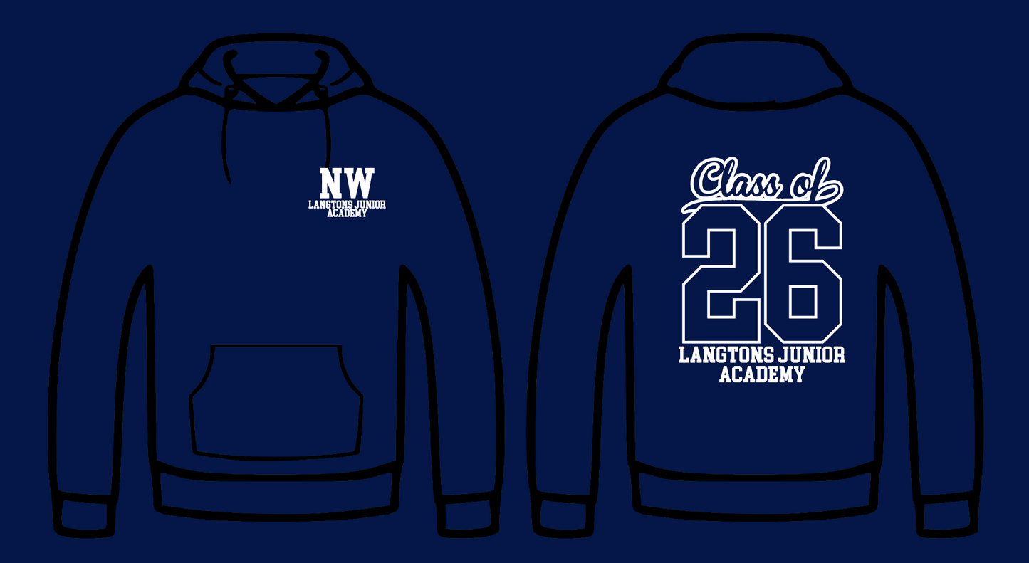 Langtons Junior Academy 2026 Leaver Hoodies