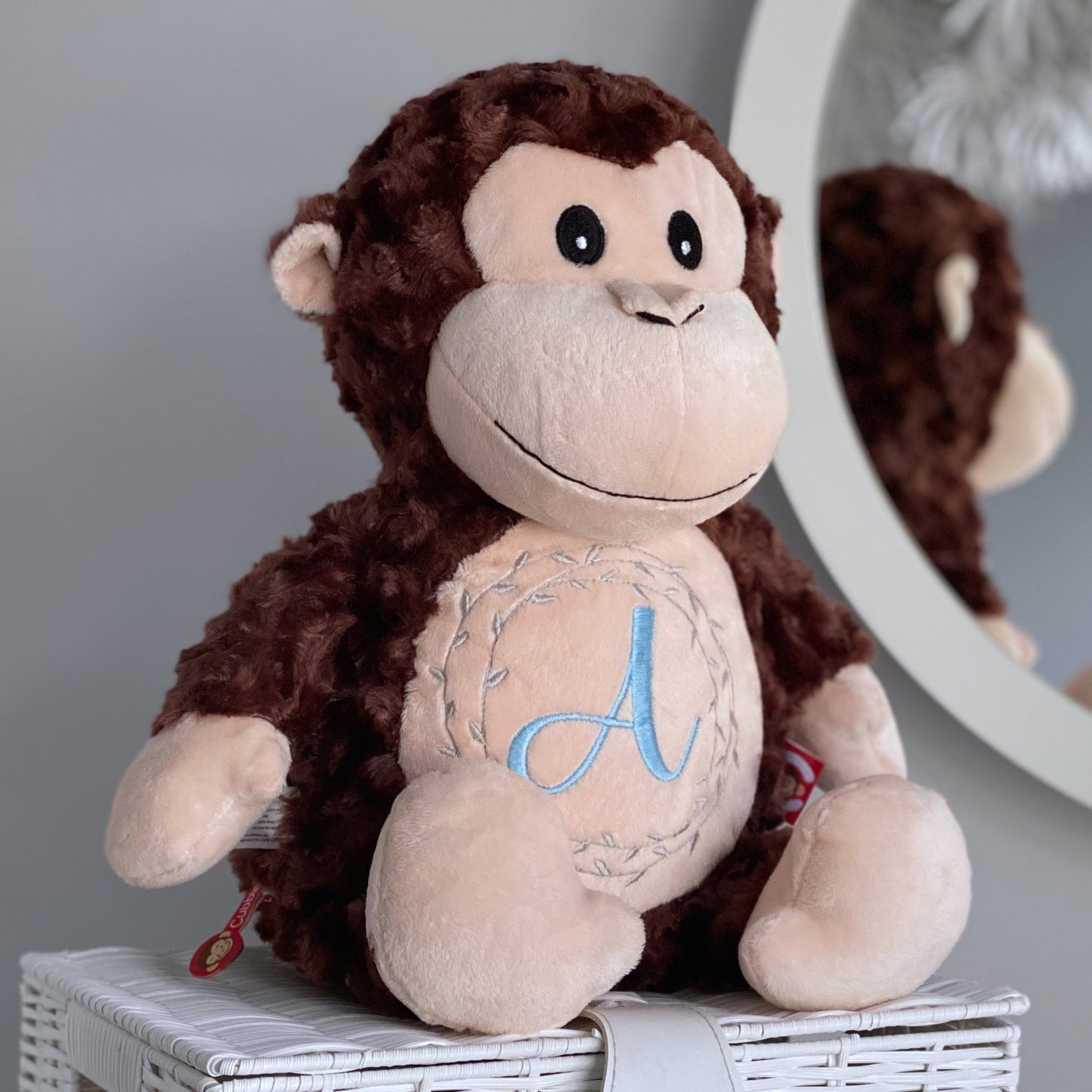 Huggles the Monkey Cubby