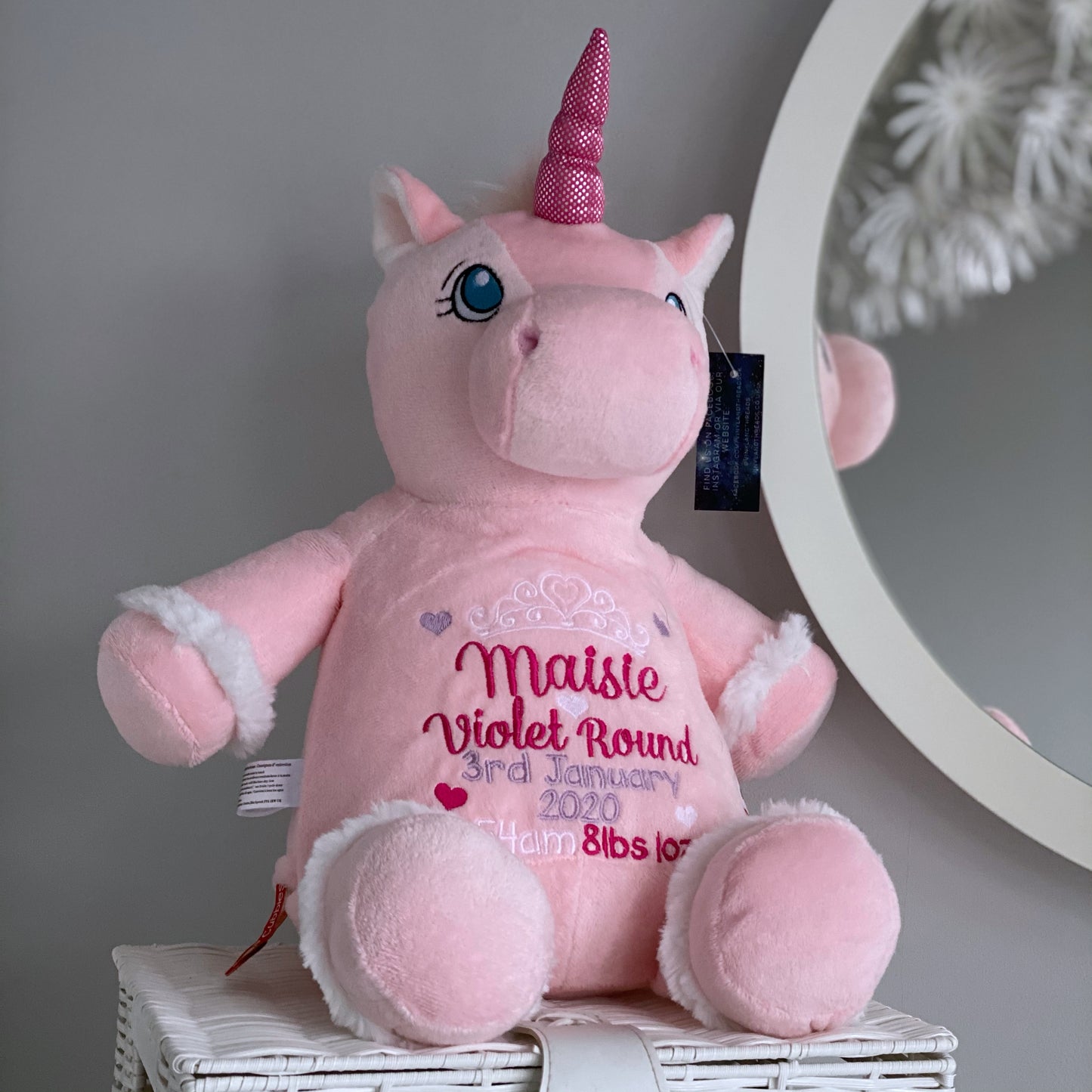 Starflower the Pink Unicorn Cubby