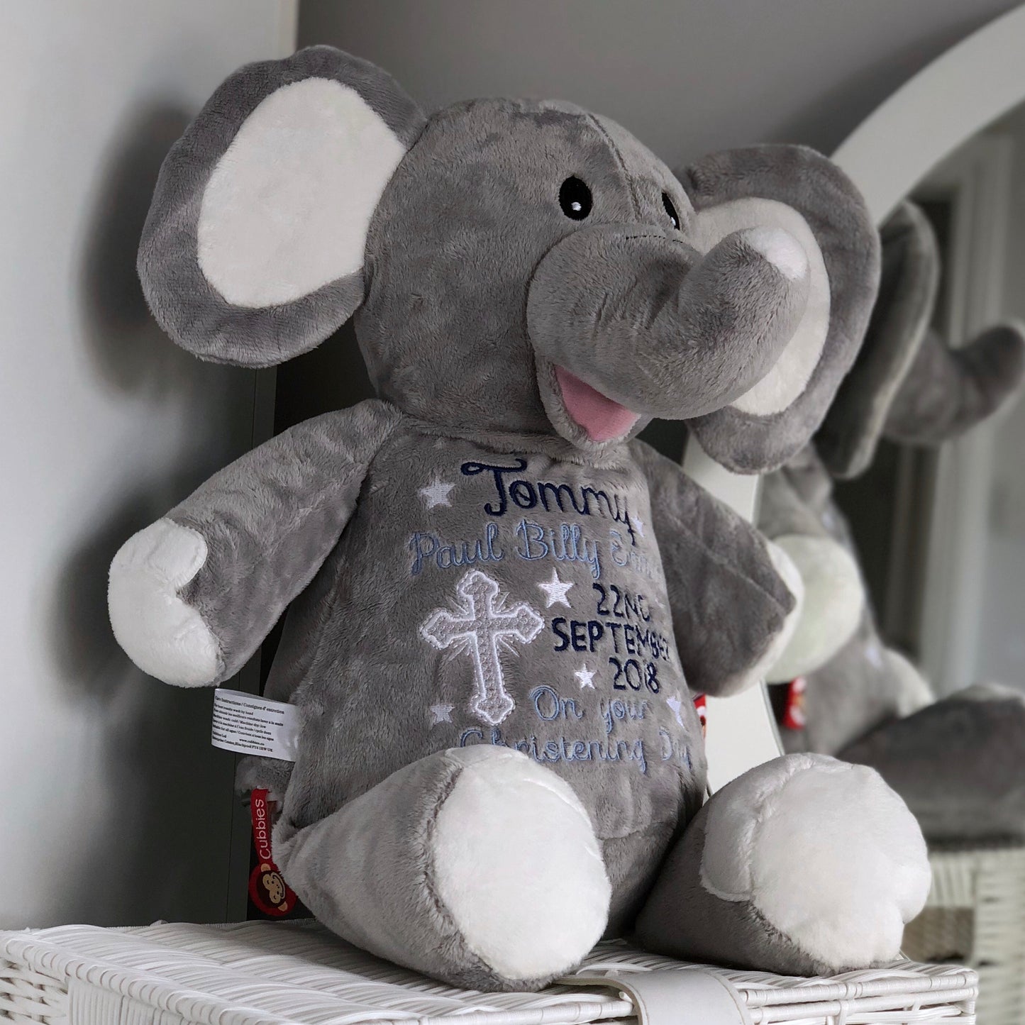 Elle the Grey Elephant Cubby