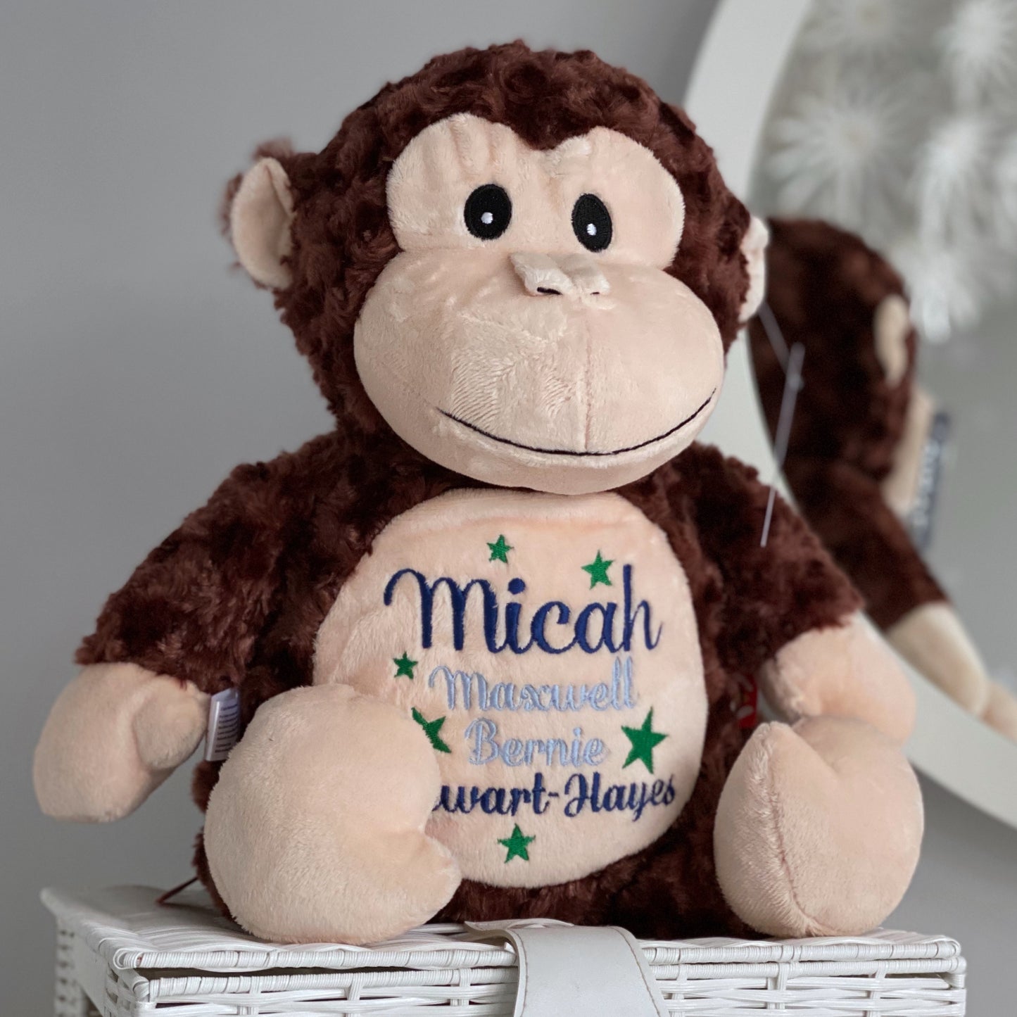 Huggles the Monkey Cubby
