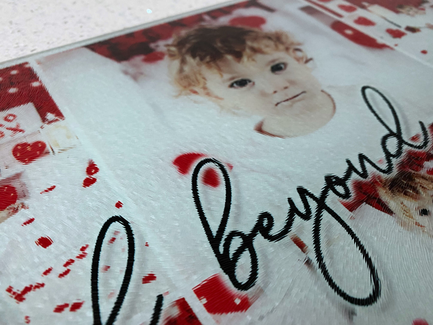 Personalised Rectangle Glass Board
