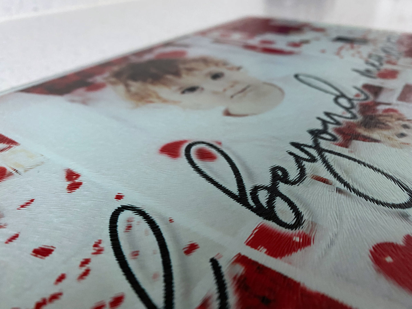 Personalised Rectangle Glass Board