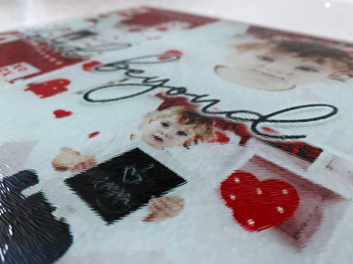 Personalised Rectangle Glass Board