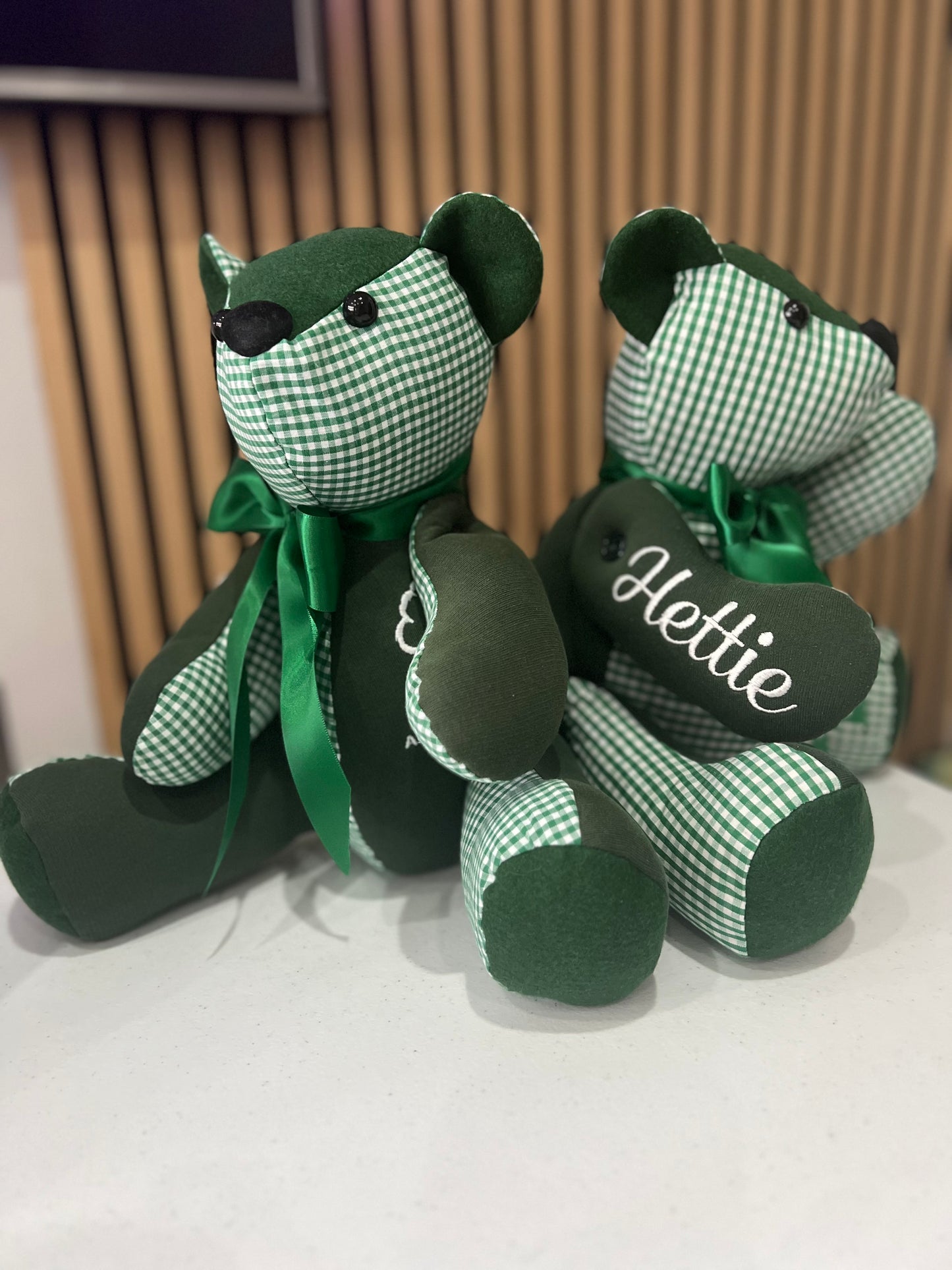 School Uniform Memory Bears