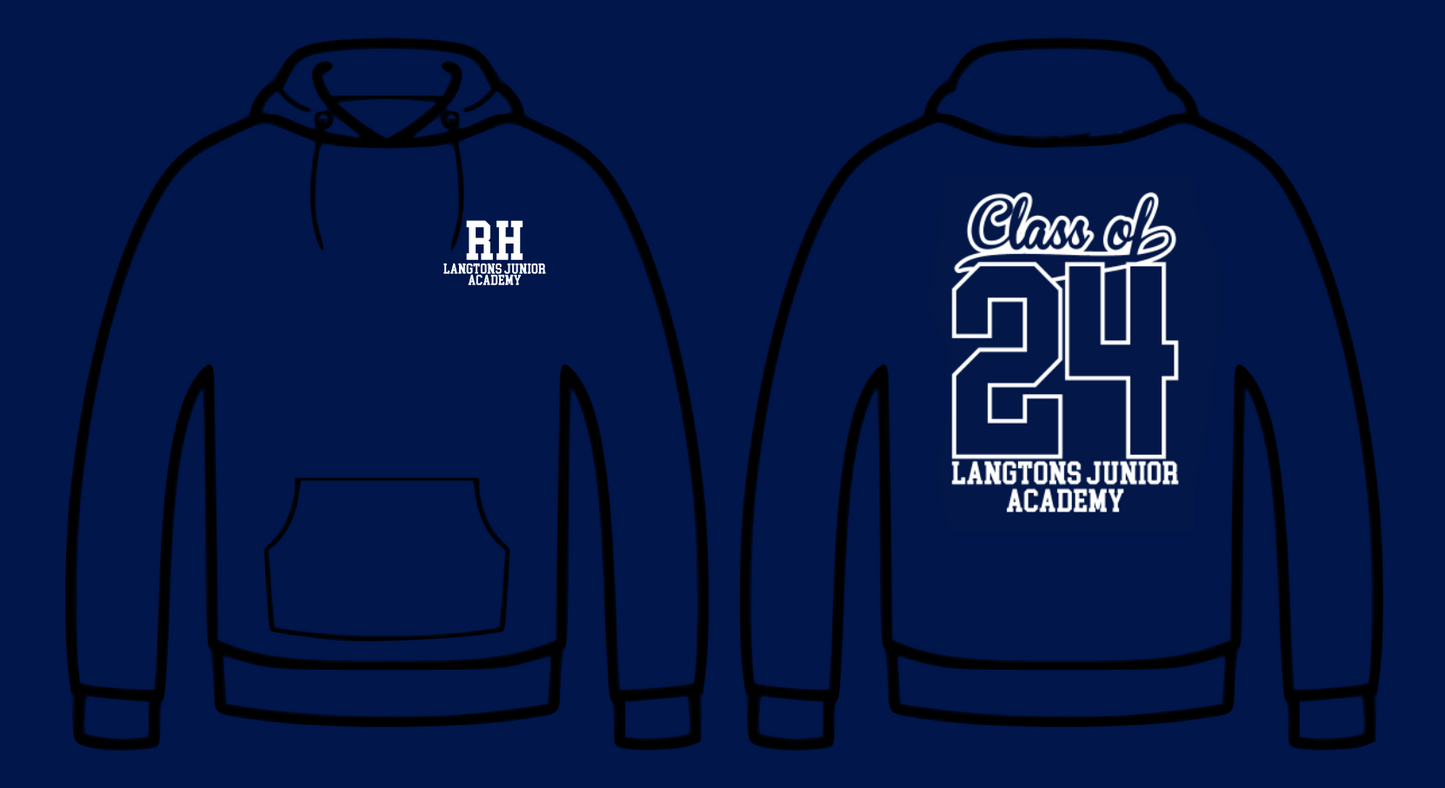 Langtons Junior Academy 2024 Leaver Hoodies