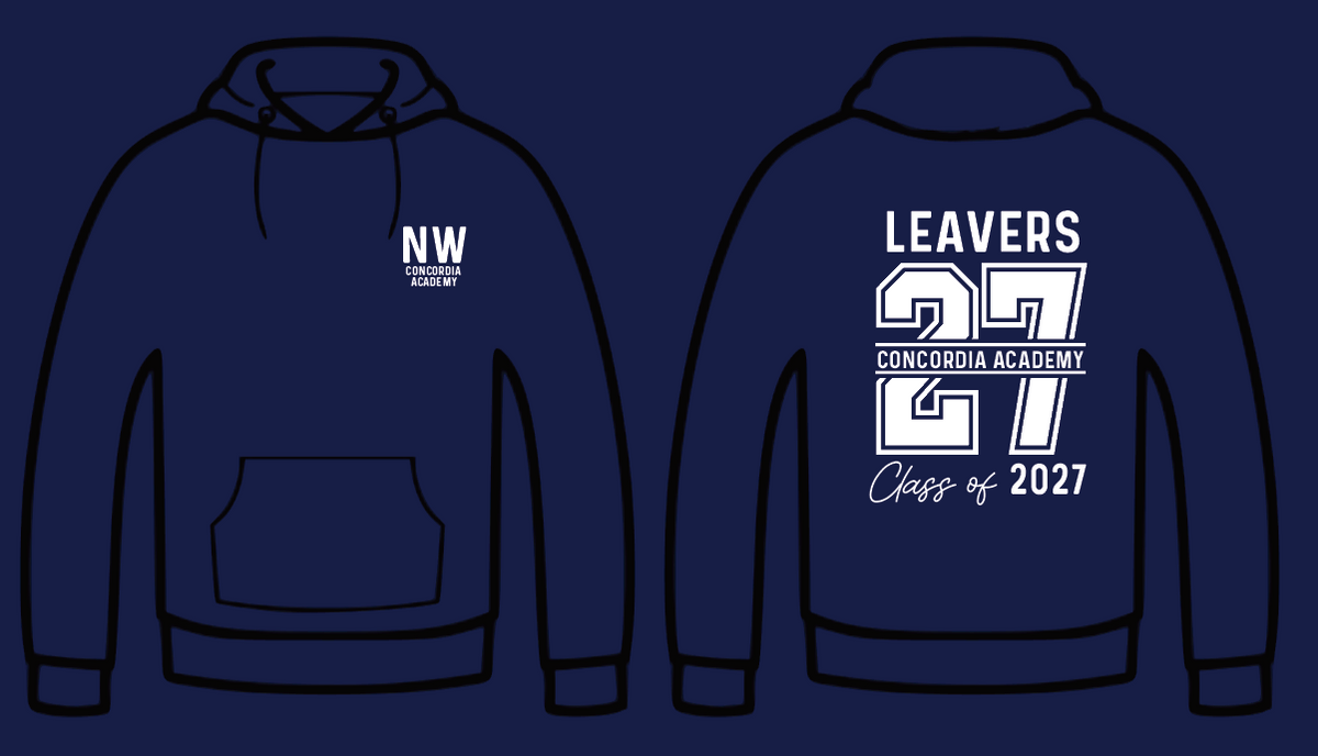 Concordia Academy 2027 Leaver Hoodies
