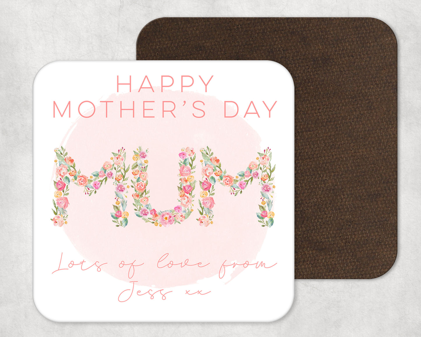 Floral Mother's Day Coaster