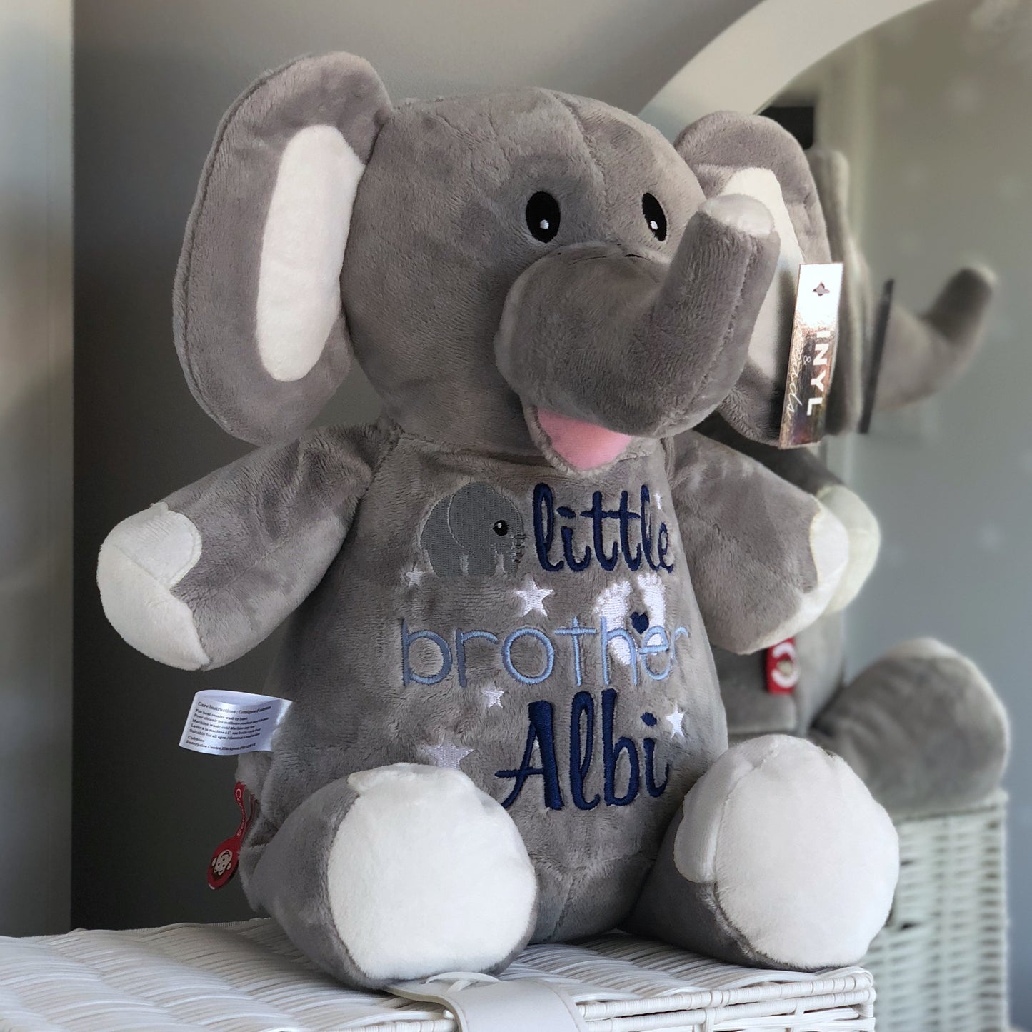 Elle the Grey Elephant Cubby